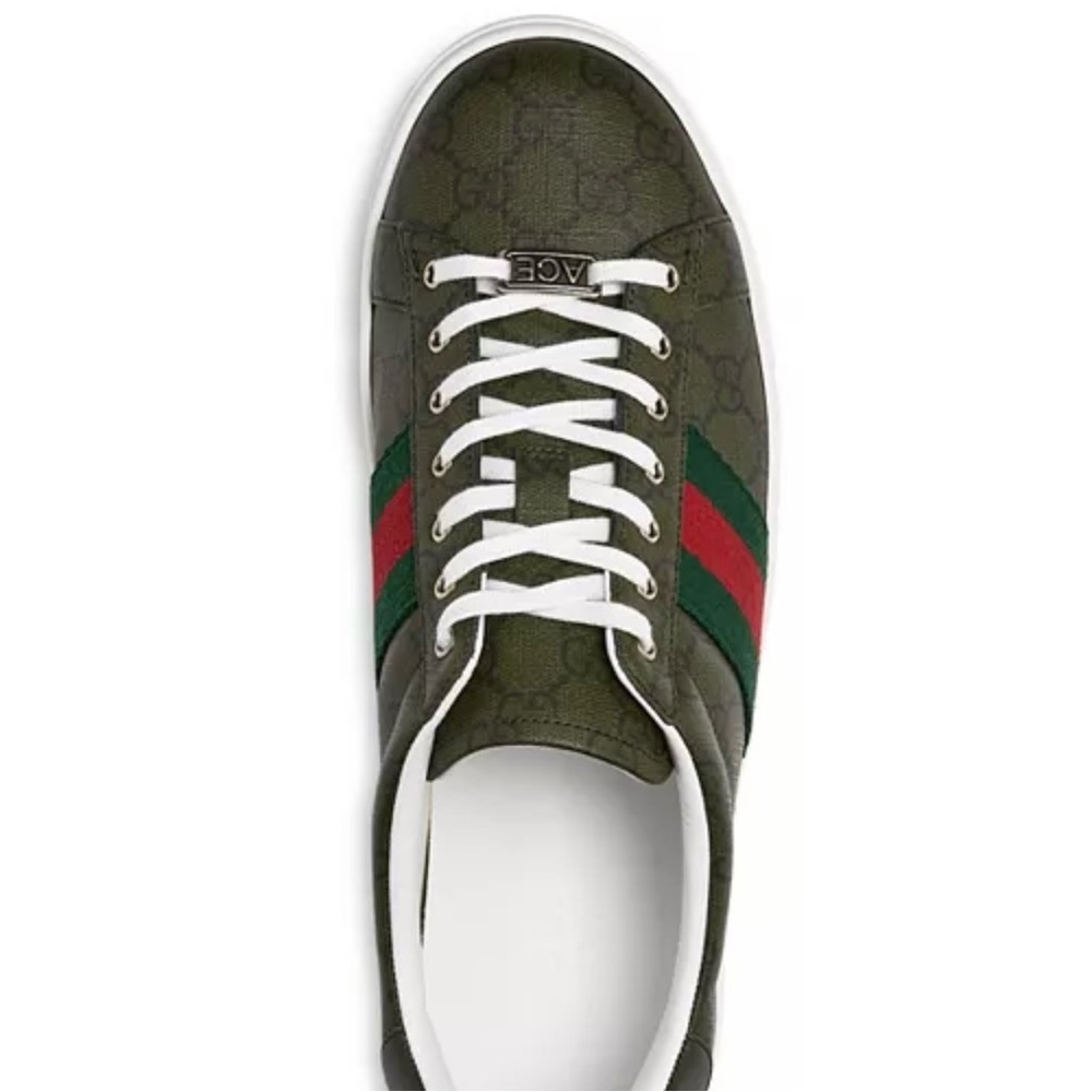 New GUCCI Men's Ace Sneakers - Picture 5 of 7